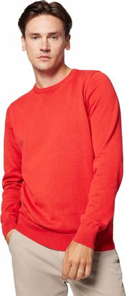 Sweter Męski Czerwony Bawełniany Morey Lancerto L
