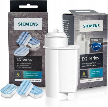 Siemens Filtr Intenza TZ70003, Tabletki Odkamieniające TZ80002
