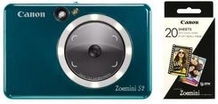 Zdjęcie Canon Zoemini S2 Zielony + wkłady ZP-2030 Zoemini ZINK 20szt - Bodzentyn