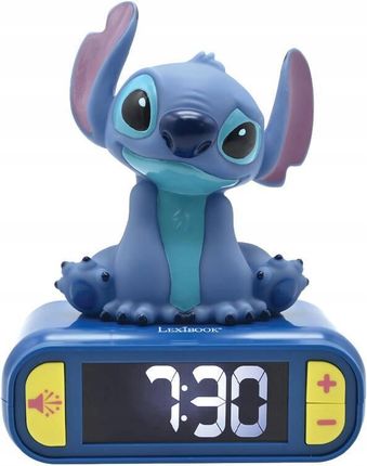 Lexibook Budzik Z Lampką Nocną Disney Stitch Rl800D