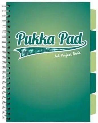 Pukka Project Book Dark A4 100K Kratka Turkusowy 3szt.