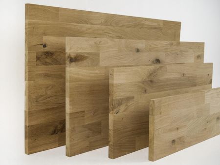 Lignau Blat Drewniany Solidny Dąb Rustikal Lamele Mikrowczep 2x20,2x50cm (P1FJOA20202500RUFX45)