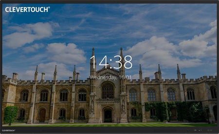 Clevertouch UX PRO2 75" | Dotykowy monitor interaktywny 4K, Android 11, WiFi, 450 cd/m2, Transmiter USB-C