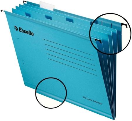 Esselte Pendaflex - Hanging File - For A4 - Tabbed - Blue (93133)