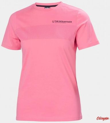 Koszulka damska HELLY HANSEN W The Ocean Race T-Shirt - Pink