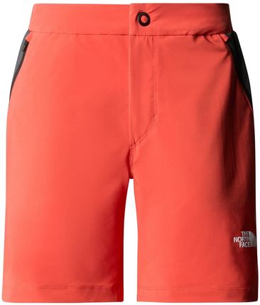 Szorty damskie The North Face FELIK SLIM TAPERED czerwone NF0A87HYWIM