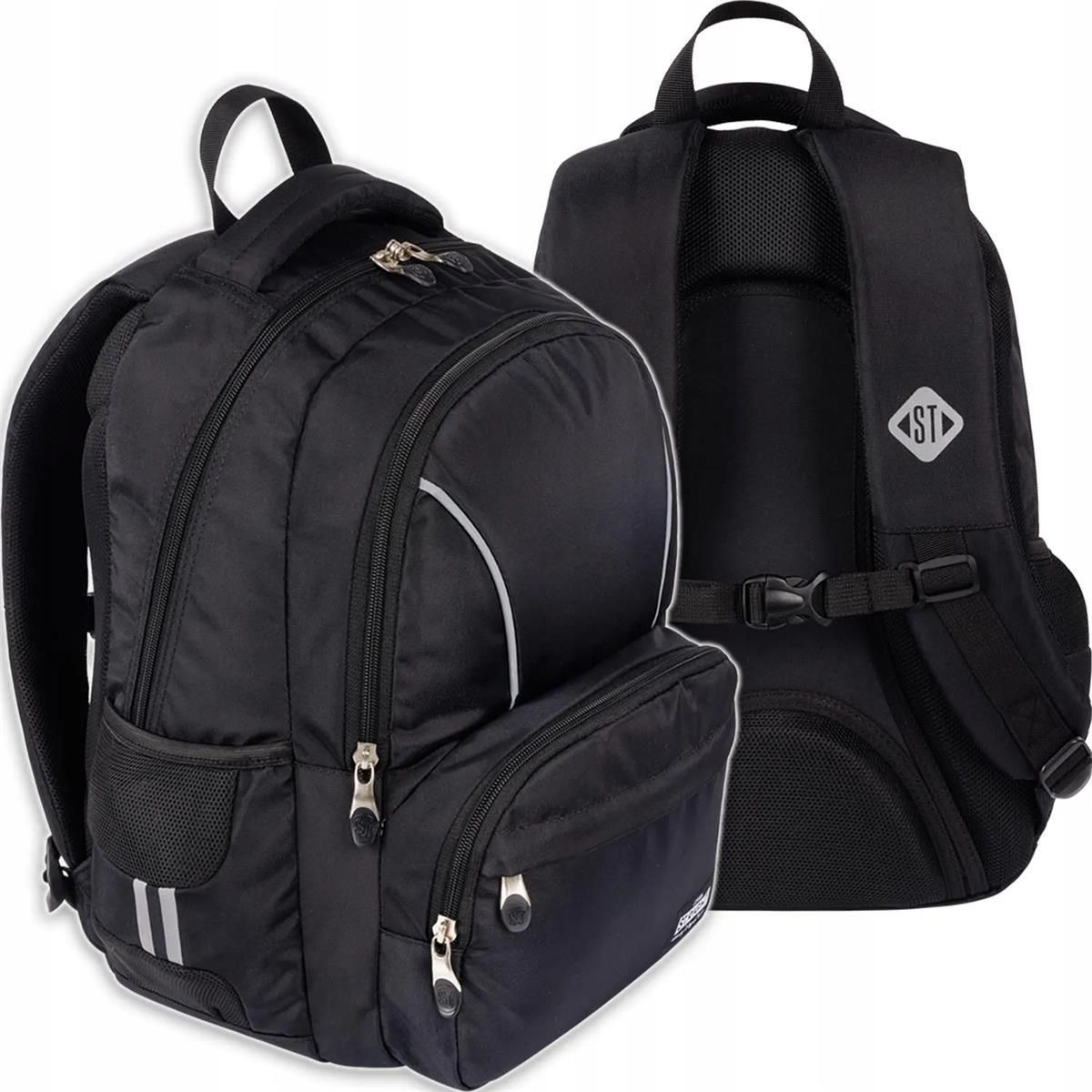 Zdjęcie St.Right Plecak 2 Komorowy 17 Bp76 St.Black Vintage - Mielec