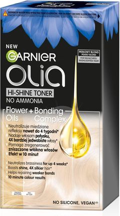 Garnier Olia Hi-Shine Toner Do Włosów Blond Perłowy 1Op.