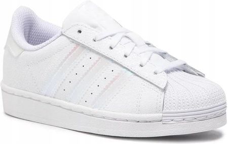 Adidas Buty Dziecięce Sportowe Trampki Superstar stylowe białe 35 Eu