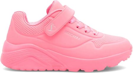 Buty sportowe dla dziewczynki Skechers UNO LITE memory foam różowe (310451LNPNK)
