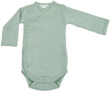Lodger body kopertowe niemowlęce długi rękaw bawełniane jasna zieleń Ciumbelle Peppermint 56