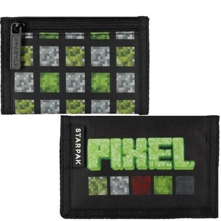 Portfel Pixel zielony - STARPAK