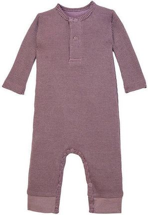 Lodger pajacyk piżamka niemowlęca bawełniana wrzosowa Ciumbelle Rose 68