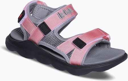 Sandały dziecięce Lee Cooper LCW-24-34-2603 grey / pink | WYSYŁKA W 24H | 30 DNI NA ZWROT