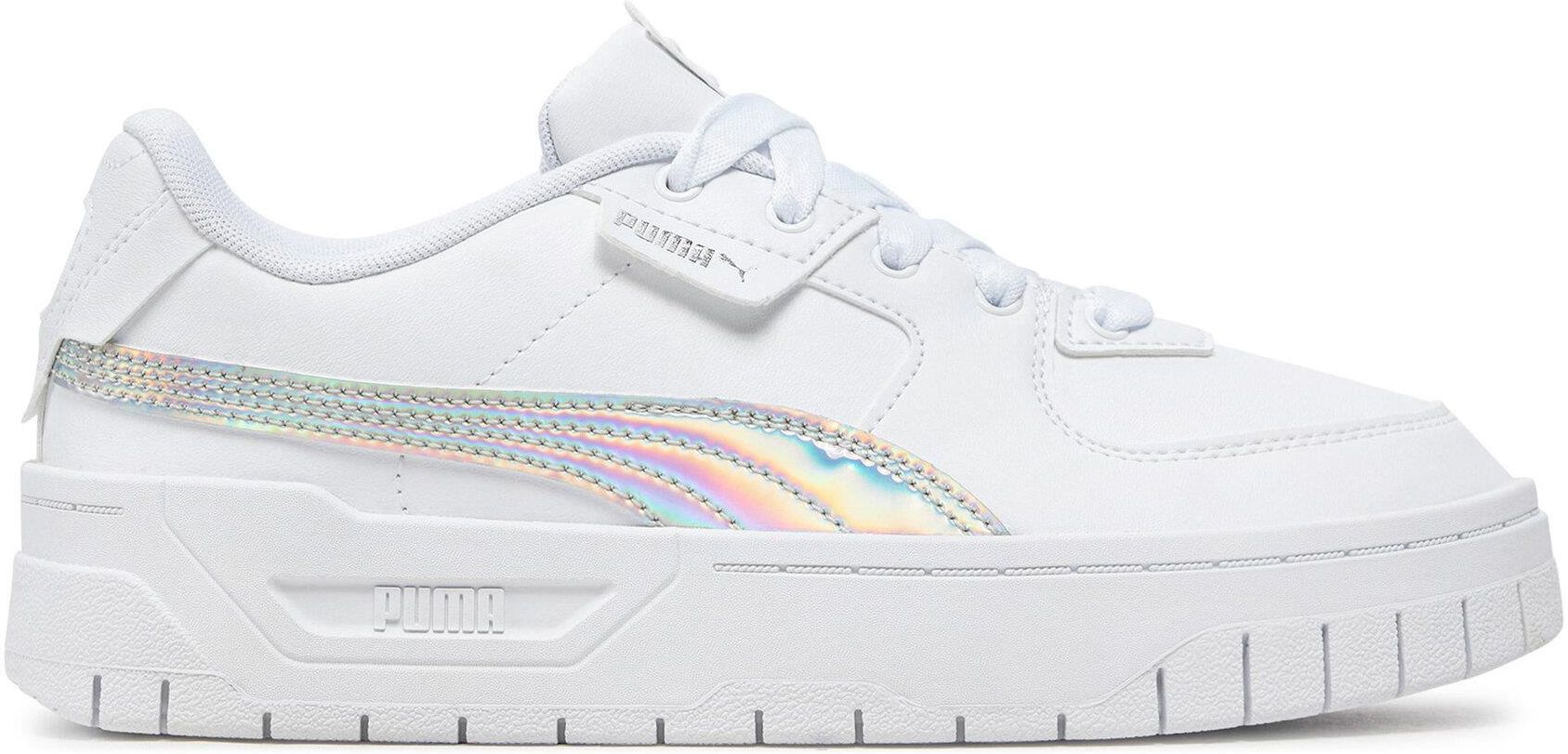 Puma Cali Dream Iridescent JR 396624 01 Biały - Ceny i opinie - Ceneo.pl