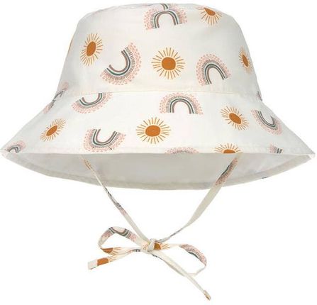 Lassig dwustronny kapelusz przeciwsłoneczny UV80 Splash & Fun Tęcza nature 46/49