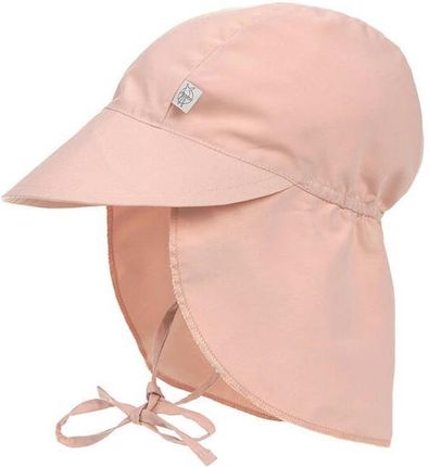 Lassig czapka przeciwsłoneczna z daszkiem i osłoną karku UV80 Splash & Fun pink 46/49