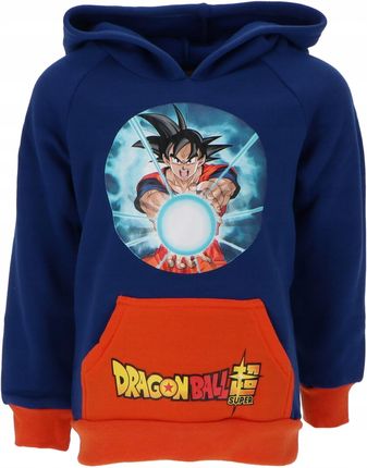 Bluza Dragon Ball Chłopięca Dziecięca Z Kapturem Oryginalna Kangurka Goku