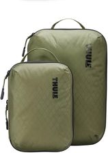 Pokrowce kompresyjne na ubrania Thule Compression Packing Cube Set - soft green