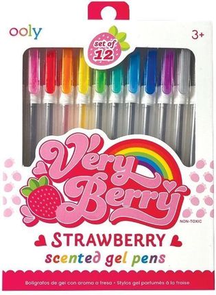 Długopisy Żelowe Pachnące Very Berry 12Szt.