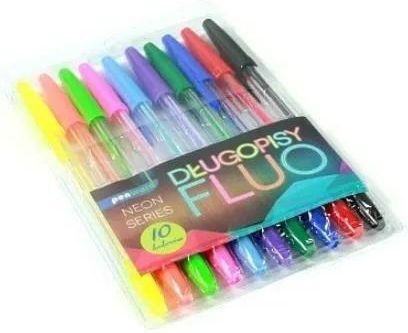Długopis Fluo 10 Kolorów