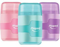 Zdjęcie Maped Temperówka Z Gumką Connect Pastel 2 Otwory - Tłuszcz