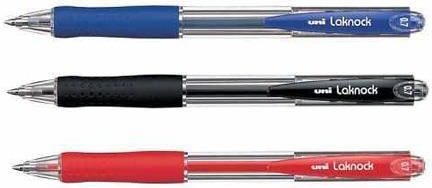 Uni Długopis Sn-101 Laknock Niebieski