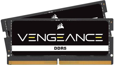 Corsair Vengeance SODIMM DDR55600 64GB CL48 Dual Channel Intel XMP Czarny (CMSX64GX5M2A5600C48)