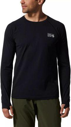 Mountain Hardwear Koszulka Sportowa Z Długim Rękawem Stretch Czarna