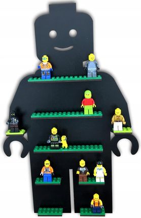 Lego Półka Na Minifigurki Do 30 Sztuk Klocki Zielone