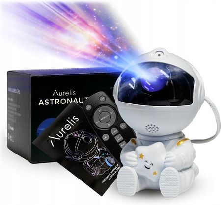 Aurelis Projektor Gwiazd Astronauta Galaxy Star Led 3D | Prezent