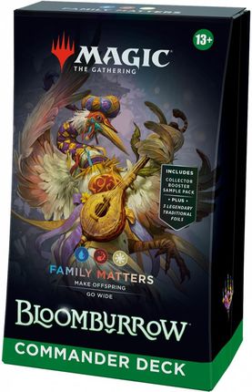 Magic The Gathering Bloomburrow - Family Matters Commander Deck