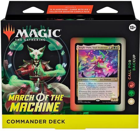 Magic The Gathering Commander March of the Machine MOM Call for Backup RGW