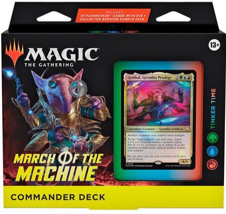 Magic The Gathering Commander March of the Machine MOM Tinker Time RUG