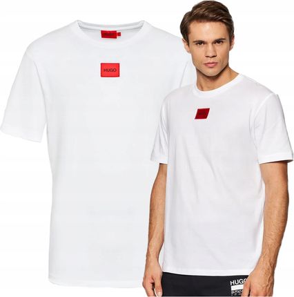 koszulka meska hugo boss classic tshirt logo biała