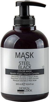 Design Look Maska Koloryzująca Steel Black 300 ml