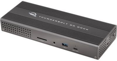 OWC Dock Thunderbolt 4 Go Dock for Mac & Windows, - 11-Port 2.5GB Network!, built-in power supply