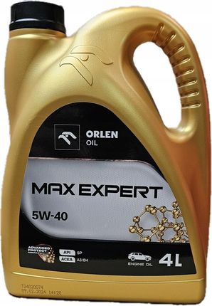 ORLEN OIL MAX EXPERT 5W40 olej silnikowy 4L