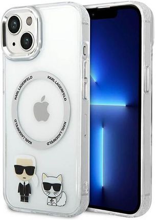 Karl Lagerfeld Choupette Aluminium Magsafe Etui Iphone 14 Plus