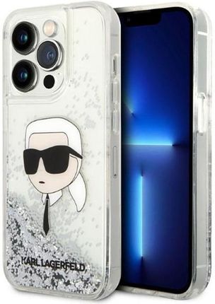 Karl Lagerfeld Liquid Glitter Nft Karl'S Head Etui Iphone 14 Pro Max