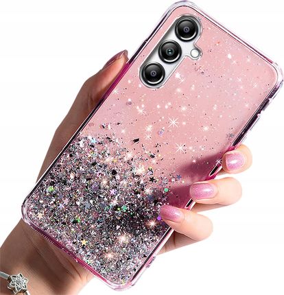 Krainagsm Etui Do Samsung Galaxy S24 Plus Case Brokat Szkło Ochronne 9H