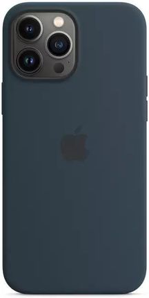 Apple Silicone Case Mm2T3Zm A Iphone 13 Pro Max Abyss Blue Open Package