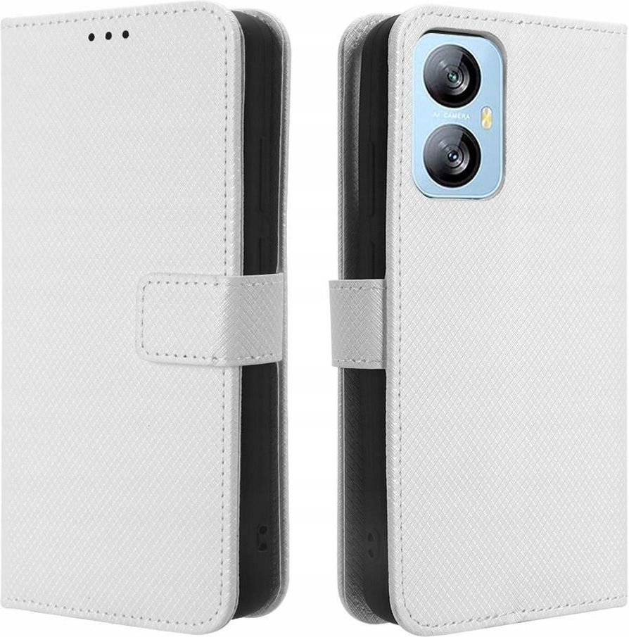 MOJIA Cover Portafoglio Per Blackview A52 / A52 Pro - Custodia Flip In Pelle PU Con Supporto E Slot Carte - Nero - 3