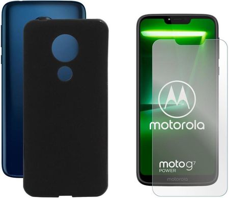 Gsm Hurt Etui Jelly Case Do Motorola G7 Power Cza Mat Szkło