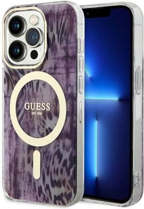 Guess Leopard Magsafe Etui Iphone 14 Pro Max