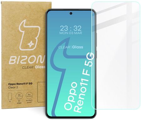 Bizon Szkło Hartowane Glass Clear 2 Do Oppo Reno11 F 5G