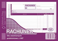 Zdjęcie Michalczyk I Prokop Rachunek Dla Zwolnionych Z Vat A5 (O+1K) - Bieruń