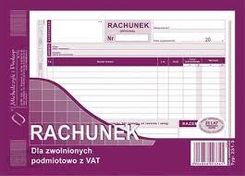 Michalczyk I Prokop Rachunek Dla Zwolnionych Z Vat A6 (O+1K)