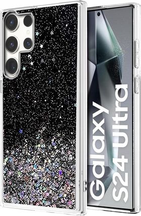 Krainagsm Etui Do Samsung Galaxy S24 Ultra Case Brokat Szkło Ochronne 9H