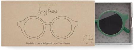 Filibabba Dziecięce okulary przeciwsłoneczne (1-3 l) UV400 Oil Green
